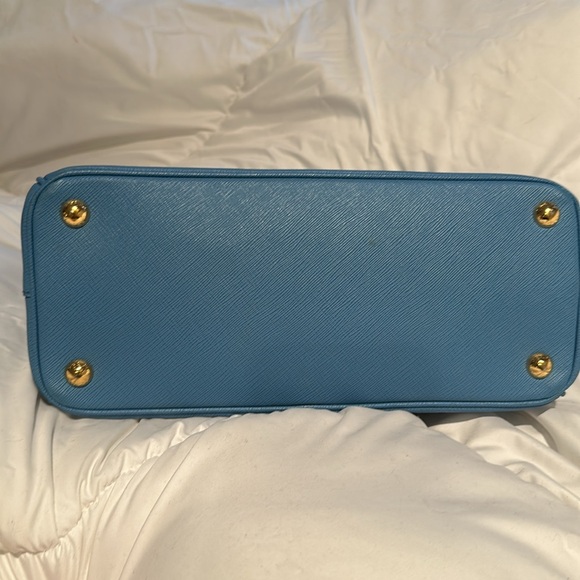 Prada Saffianno Lux Leather Galleria Double Zip Small - Picture 5 of 8